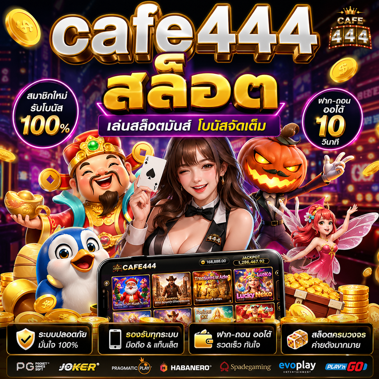 cafe444 สล็อต