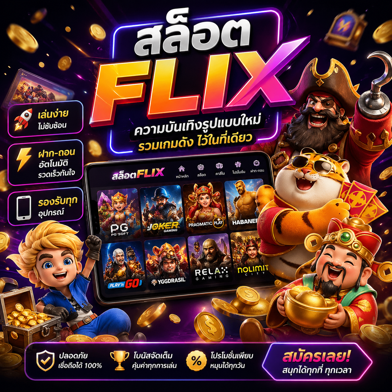 🎮 สล็อตflix