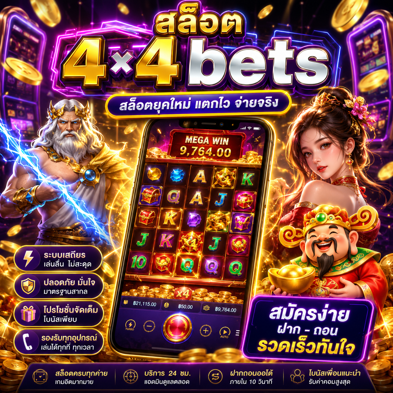 🎰 สล็อต4×4bets