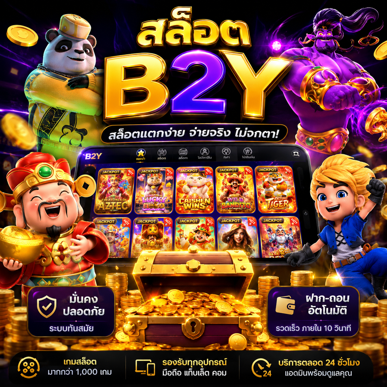 🔥 สล็อตb2y