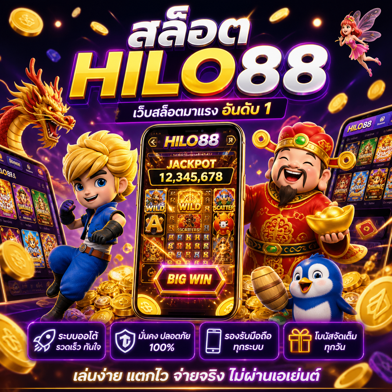 🔥 สล็อตhilo88