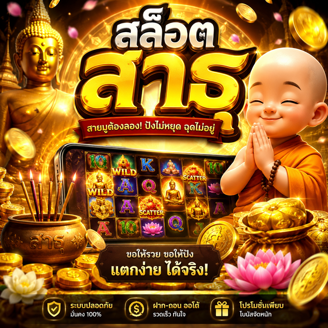 🙏 สล็อต สาธุ