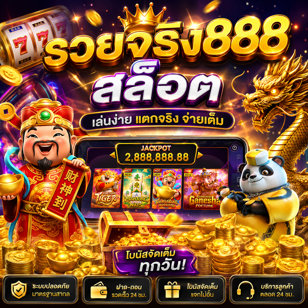 🚀 รวยจริง888 สล็อต