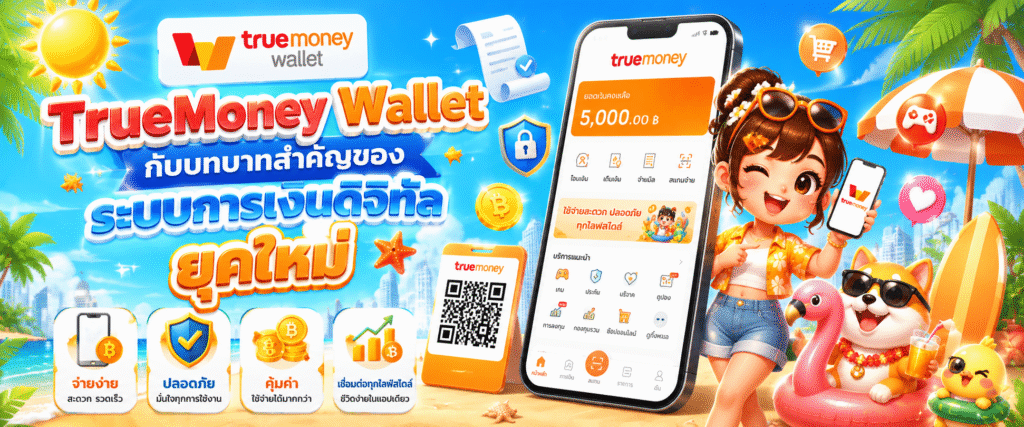 TrueMoney Wallet กับบทบาทสำคัญของระบบการเงินดิจิทัลยุคใหม่​