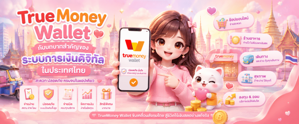 TrueMoney Wallet กับบทบาทสำคัญของระบบการเงินดิจิทัลในประเทศไทย​