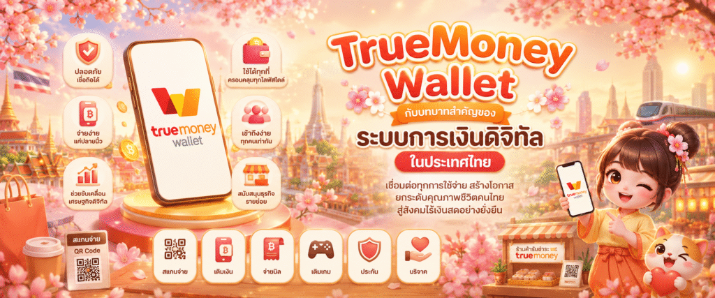 TrueMoney Wallet กับบทบาทสำคัญของระบบการเงินดิจิทัลในประเทศไทย​