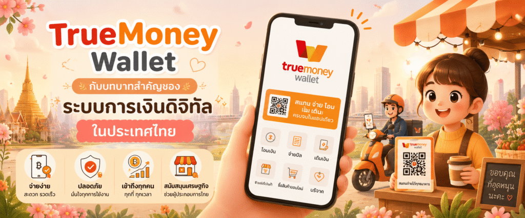 TrueMoney Wallet กับบทบาทสำคัญของระบบการเงินดิจิทัลในประเทศไทย​