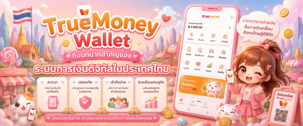 TrueMoney Wallet กับบทบาทสำคัญของระบบการเงินดิจิทัลในประเทศไทย​