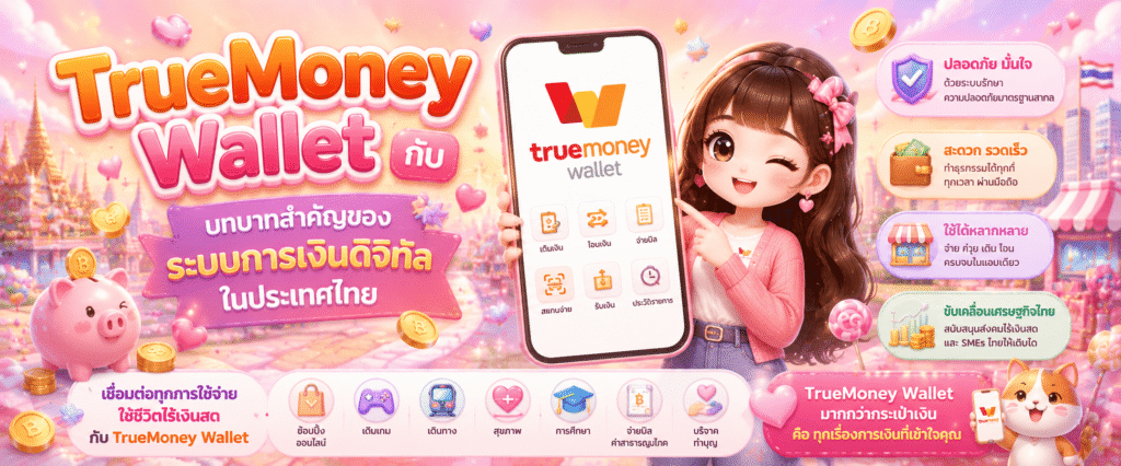 TrueMoney Wallet กับบทบาทสำคัญของระบบการเงินดิจิทัลในประเทศไทย​