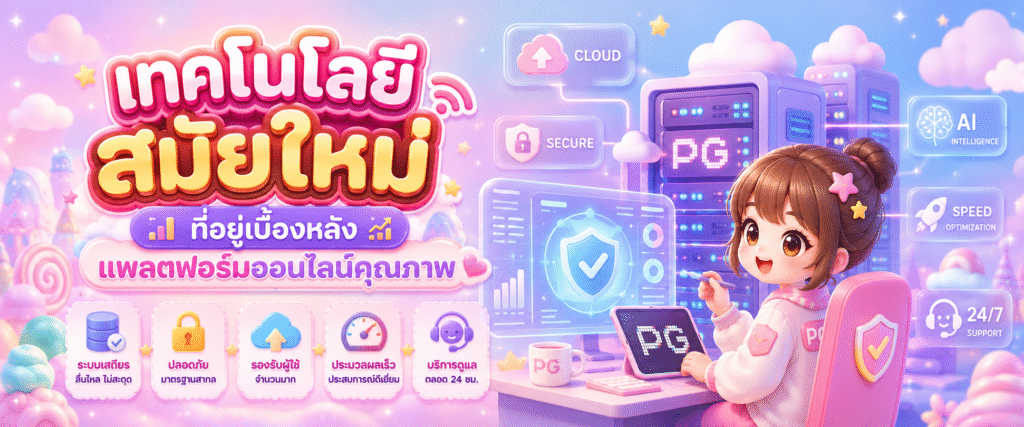 เทคโนโลยีสมัยใหม่ที่อยู่เบื้องหลังแพลตฟอร์มออนไลน์คุณภาพ​