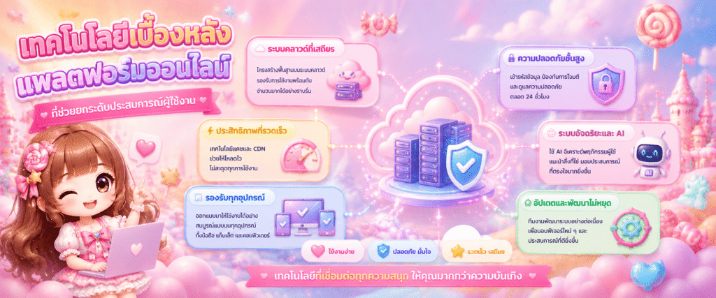 เทคโนโลยีเบื้องหลังแพลตฟอร์มออนไลน์ที่ช่วยยกระดับประสบการณ์ผู้ใช้งาน​